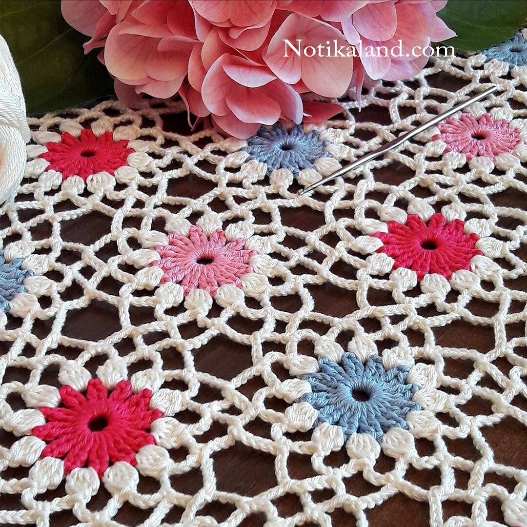 Crochet EASY Flower Pattern