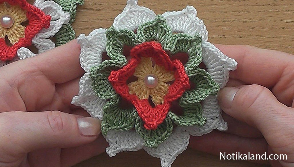 Crochet flower 