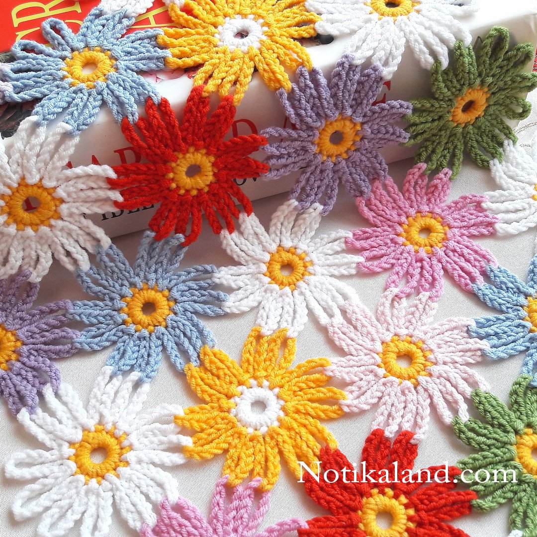 Crochet EASY pattern for doily, tablecloth,baby blanket