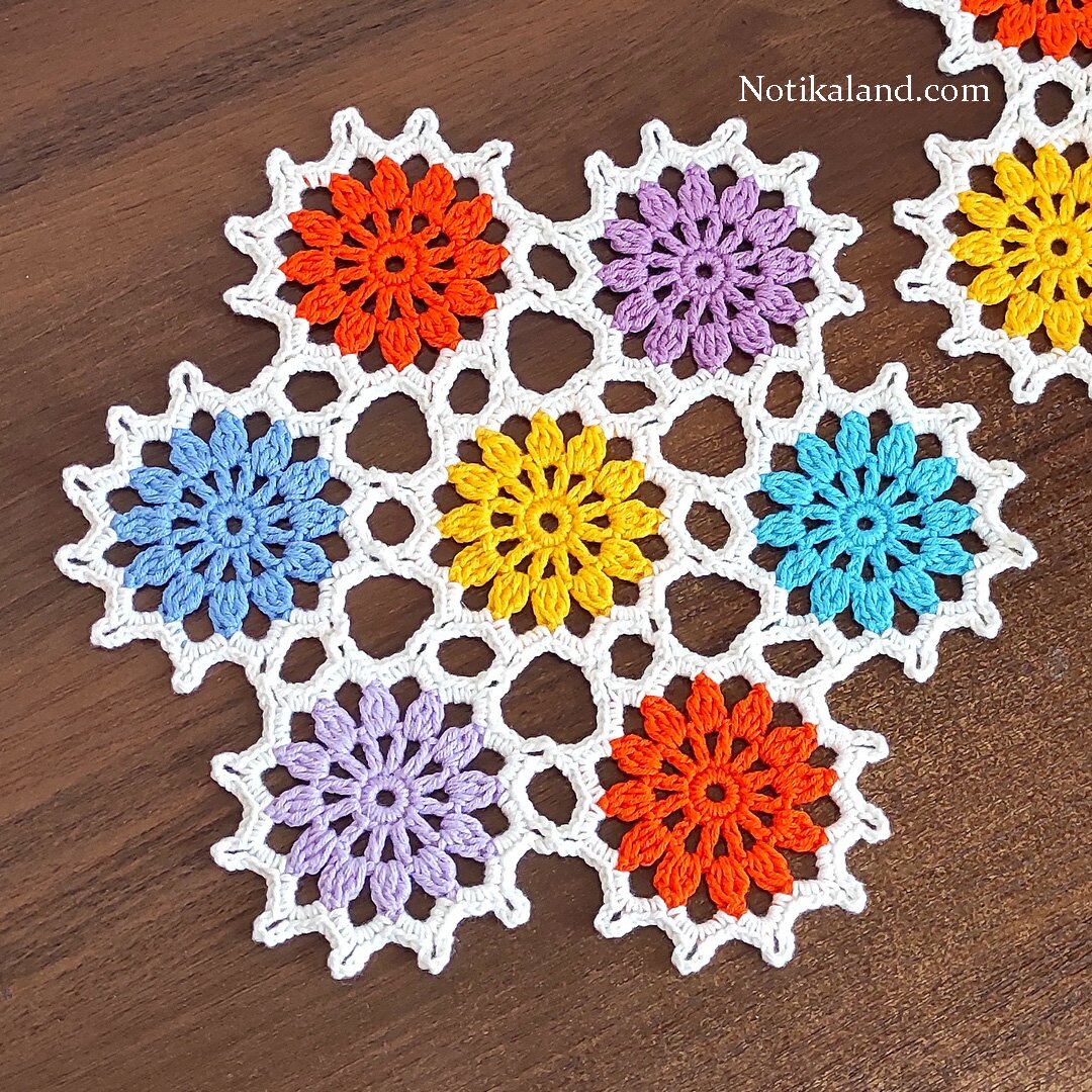 Pattern for doily, tablecloth 1