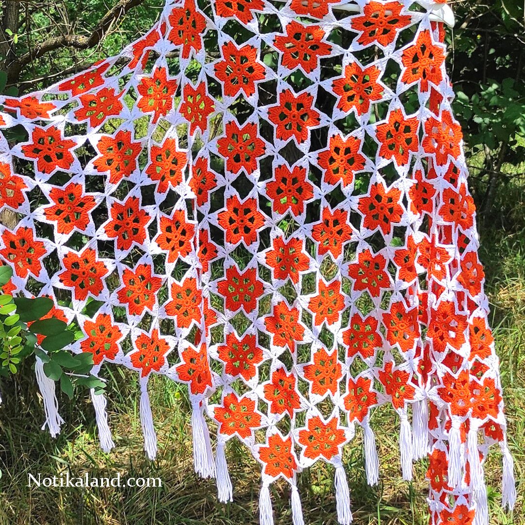 Beautiful summer shawl  2