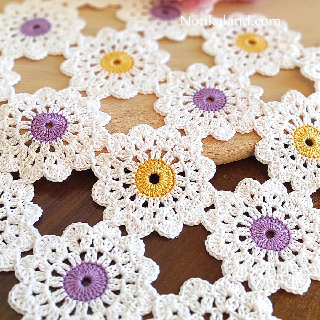 Crochet Pattern for Table Runner 